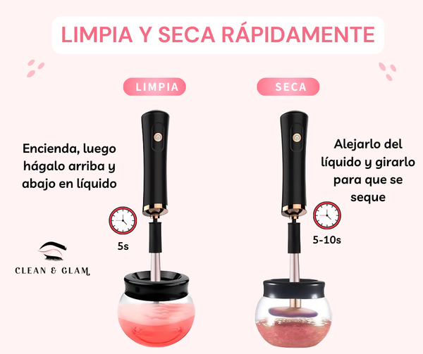 LIMPIADOR DE BROCHAS ELÉCTRICO