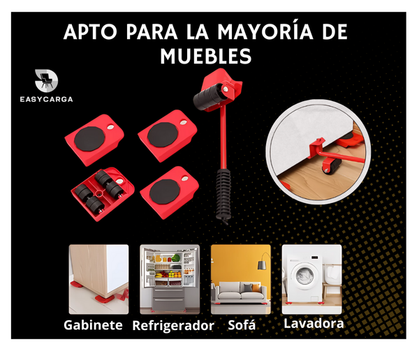 ELEVADOR DE MUEBLES PESADOS